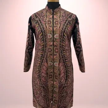 Jacket Needlework – Black Floral