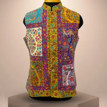 Waist Coat Handmade Sozni